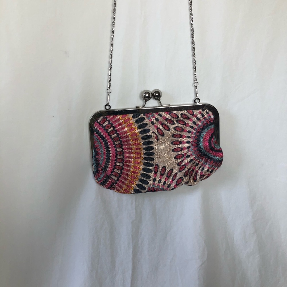 Street Level Nordstrom beaded clutch
